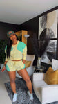 Mint & Lemon Hoodie Set