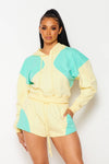 Mint & Lemon Hoodie Set