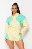 Mint & Lemon Hoodie Set